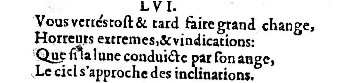 Nostradamus - Benoist Rigaud 1568