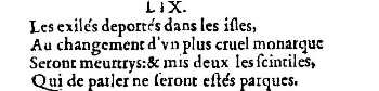 Nostradamus - Benoist Rigaud 1568