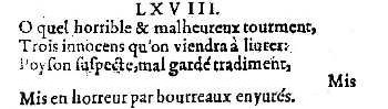 Nostradamus - Benoist Rigaud 1568