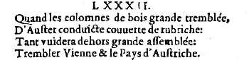 Nostradamus - Benoist Rigaud 1568