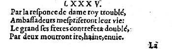 Nostradamus - Benoist Rigaud 1568