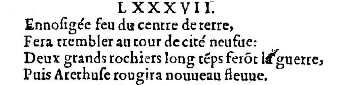 Nostradamus - Benoist Rigaud 1568