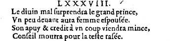 Nostradamus - Benoist Rigaud 1568