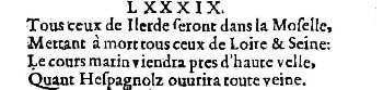 Nostradamus - Benoist Rigaud 1568