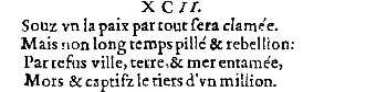 Nostradamus - Benoist Rigaud 1568