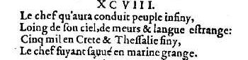 Nostradamus - Benoist Rigaud 1568