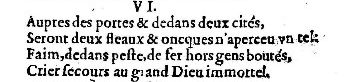 Nostradamus - Benoist Rigaud 1568