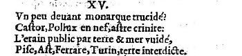 Nostradamus - Benoist Rigaud 1568