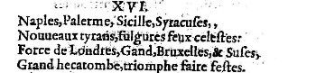 Nostradamus - Benoist Rigaud 1568