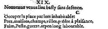 Nostradamus - Benoist Rigaud 1568