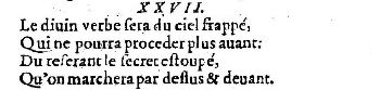 Nostradamus - Benoist Rigaud 1568