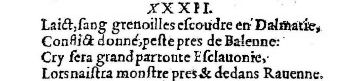 Nostradamus - Benoist Rigaud 1568