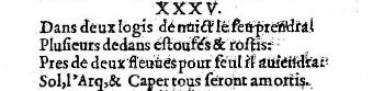 Nostradamus - Benoist Rigaud 1568