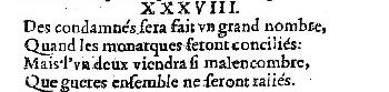 Nostradamus - Benoist Rigaud 1568