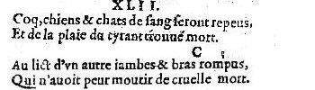 Nostradamus - Benoist Rigaud 1568