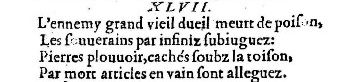 Nostradamus - Benoist Rigaud 1568