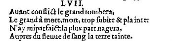 Nostradamus - Benoist Rigaud 1568