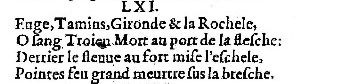 Nostradamus - Benoist Rigaud 1568