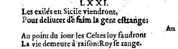 Nostradamus - Benoist Rigaud 1568