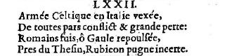 Nostradamus - Benoist Rigaud 1568