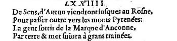 Nostradamus - Benoist Rigaud 1568