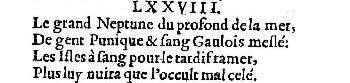 Nostradamus - Benoist Rigaud 1568