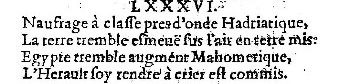 Nostradamus - Benoist Rigaud 1568