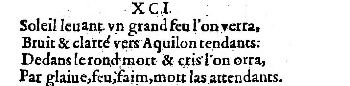 Nostradamus - Benoist Rigaud 1568