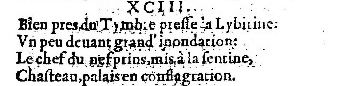 Nostradamus - Benoist Rigaud 1568