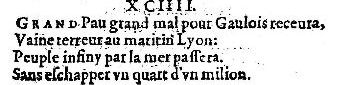 Nostradamus - Benoist Rigaud 1568