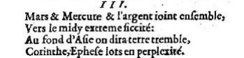 Nostradamus - Benoist Rigaud 1568