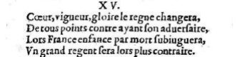 Nostradamus - Benoist Rigaud 1568