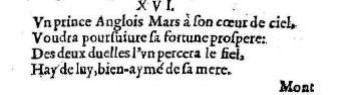 Nostradamus - Benoist Rigaud 1568