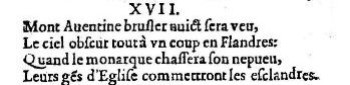 Nostradamus - Benoist Rigaud 1568