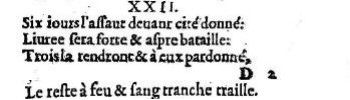 Nostradamus - Benoist Rigaud 1568