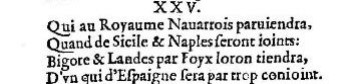 Nostradamus - Benoist Rigaud 1568