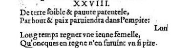 Nostradamus - Benoist Rigaud 1568