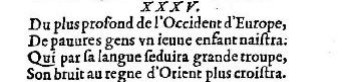 Nostradamus - Benoist Rigaud 1568