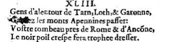 Nostradamus - Benoist Rigaud 1568