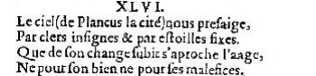 Nostradamus - Benoist Rigaud 1568