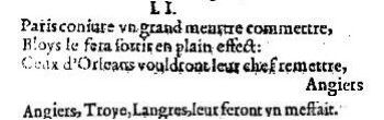 Nostradamus - Benoist Rigaud 1568