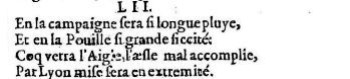 Nostradamus - Benoist Rigaud 1568