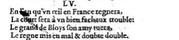 Nostradamus - Benoist Rigaud 1568