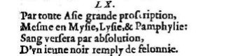 Nostradamus - Benoist Rigaud 1568