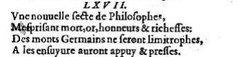 Nostradamus - Benoist Rigaud 1568