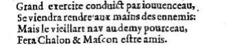 Nostradamus - Benoist Rigaud 1568