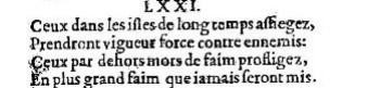 Nostradamus - Benoist Rigaud 1568