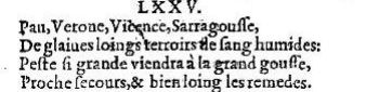 Nostradamus - Benoist Rigaud 1568