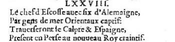 Nostradamus - Benoist Rigaud 1568