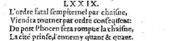 Nostradamus - Benoist Rigaud 1568